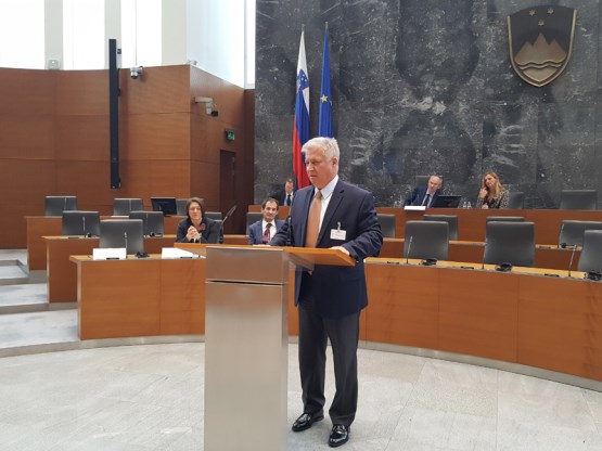 Zamjenik predsjedavajuće Delegacije PSBiH u Parlamentarnoj skupštini Centralnoevropske inicijative Fehim Škaljić učestvovao u Ljubljani na sastancima generalnih komiteta PSCEI